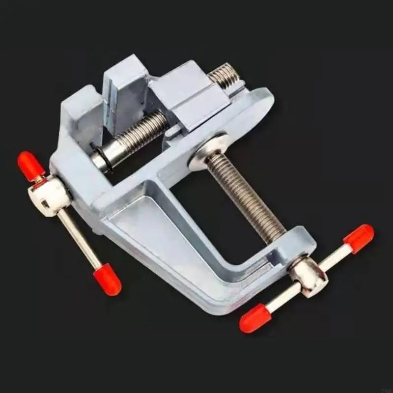 Portable Vise Strong Alloy Build Ensures Durability & Use For Crafting Projects Y4QC