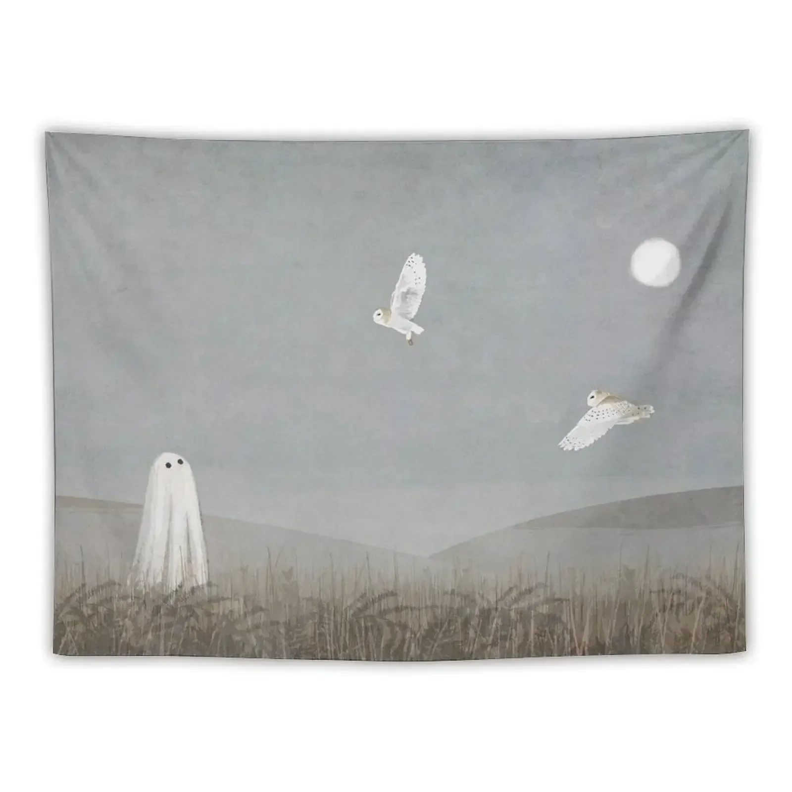 

Walter and the ghost owls Tapestry Funny Decor For Bedroom Room Decorations Aesthetic Tapestry