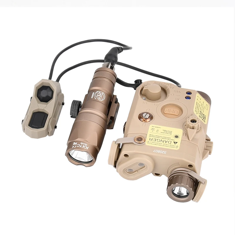 WADSN tactic PEQ-15 PEQ 15 Red/Green/Blue laser Surefi M300A/M600C flashlight AXON remote sitting infrared fill light