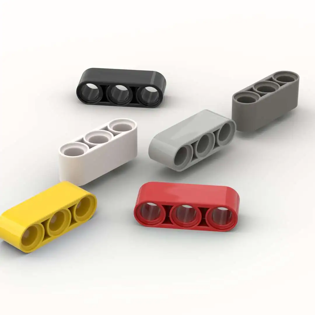 

10 шт. детали пластина 32523 Liftarm Thich 1x3 Connect House строительные блоки 100% совместимые DIY кирпичи игрушки