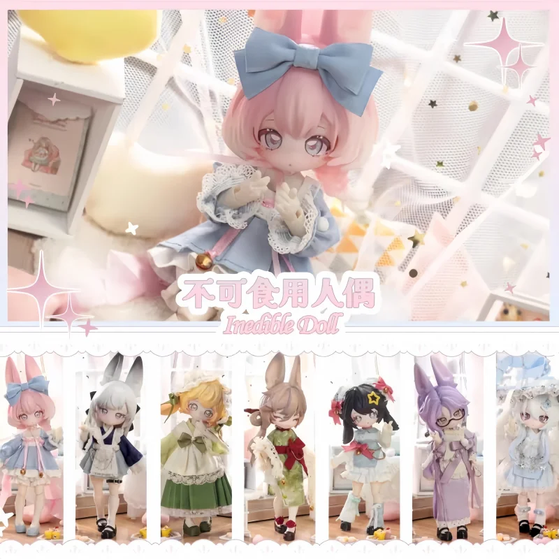 

Новый горячий подлинный недействительный ребенок прыгает Луна время кролик сокровище 12 очков Bjd слепая коробка милая подвижная игрушка орнамент подарки-сюрпризы