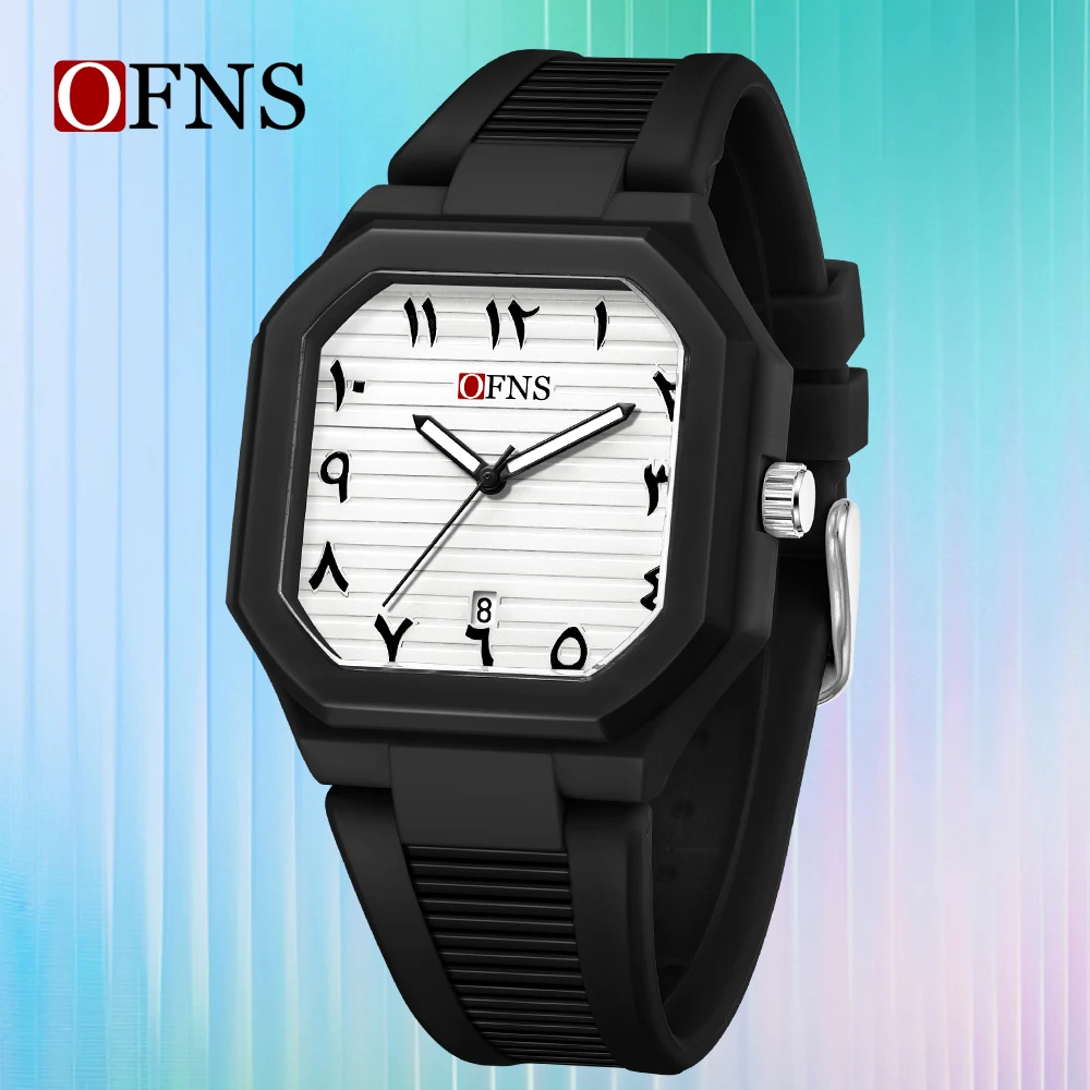 

OFNS1587 Лучшие модные мужские и женские часы, инновационный корпус, легкий арабский цифровой циферблат, модные кварцевые часы