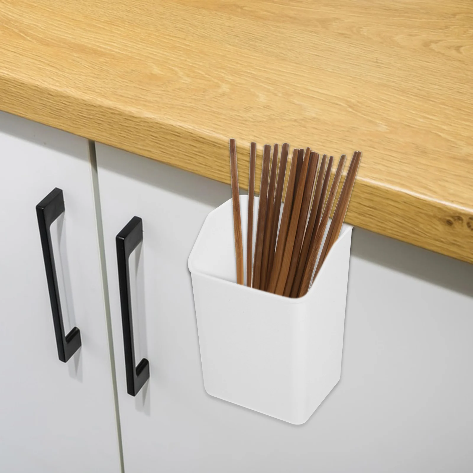 

Kitchen Storage Basket Over Cabinet Door Hanging Organizer For Spices Utensils Garlic Sundries Practical Holder