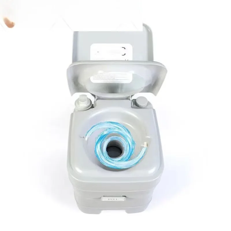 Portable mobile toilet seat, patient sealed deodorant flushing toilet artifact