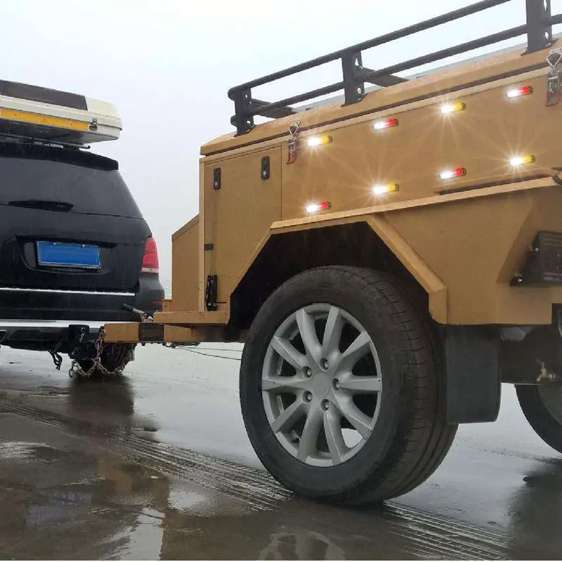 6LED 4LED Car Warning Light Grill Breakdown Light Car Truck Trailer Beacon Lamp LED Amber Side Light 12V - 24V
