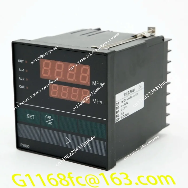 High Precision Intelligent Digital Pressure Instrument Controller MV Input PY500 Upper and Lower Limit Alarm Device