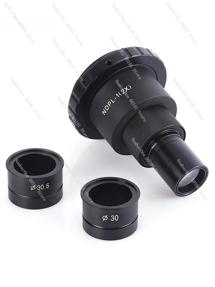 (NDPL-1) microscope DSLR mount, digital camera mount, Nikon Canon 2X HD imaging, full-frame