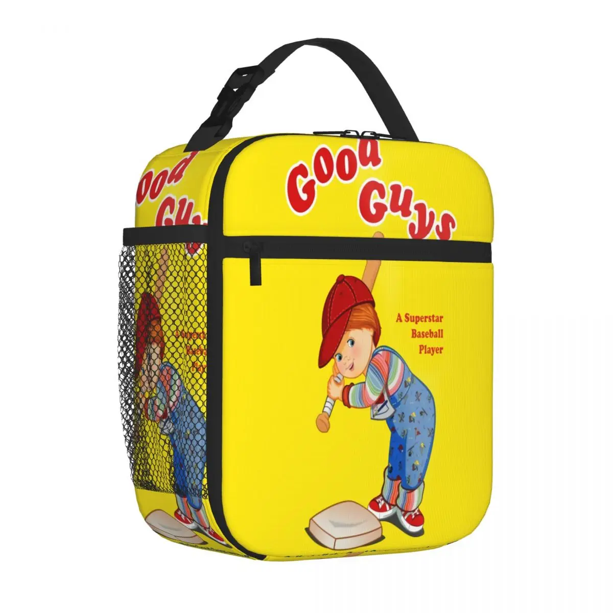 Hot Sale Good Guys - Child's Play - Chucky 6 Plain Design School Lunch Bag Field Work Meal Food Storage Bag