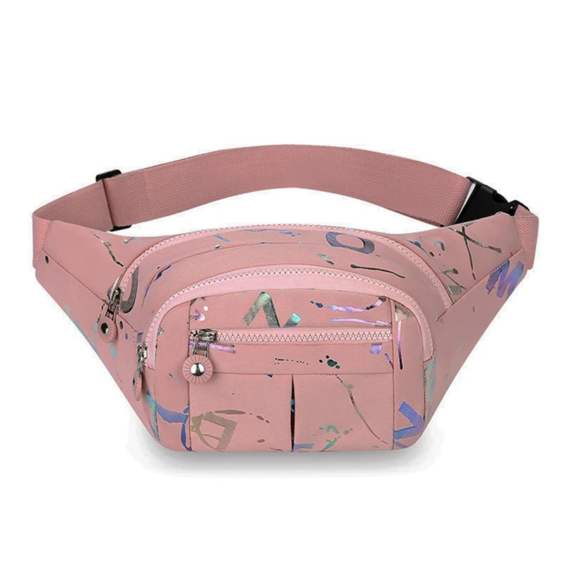 

Waist Pack Large Capacity Nylon Fanny Pack Street Style Chest Bag Fashion Shoulder Crossbody Bags Casual Waist Belt Bag