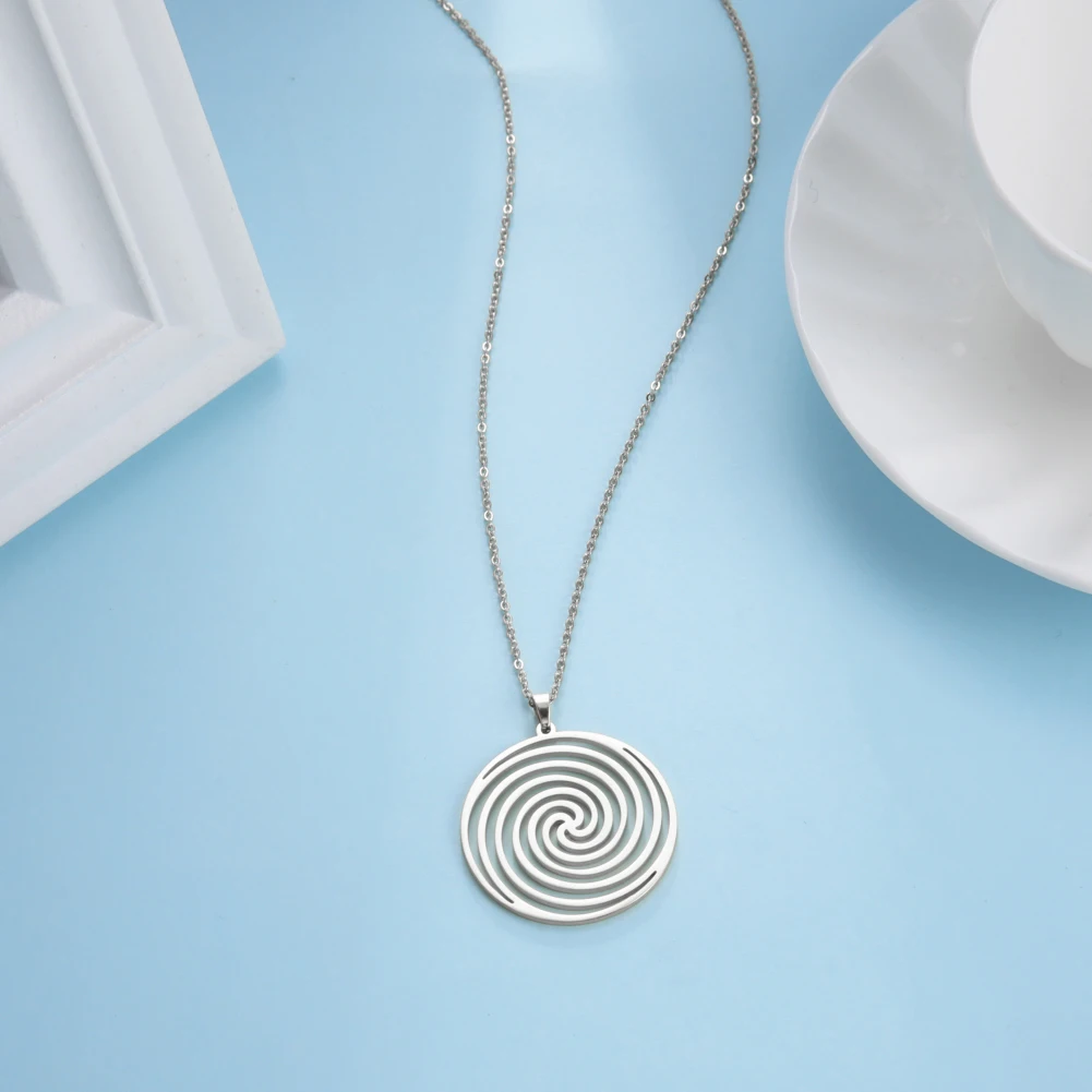Reiki Cho Ku Rei Halskette Heilung Energie Yoga Power Anhänger Heilige Geometrie Schutz Amulett Edelstahl Schmuck Amulette für Glück und Schutz mächtige Amulette geistiger Schutz Reiki Heilmittel – Detail 19