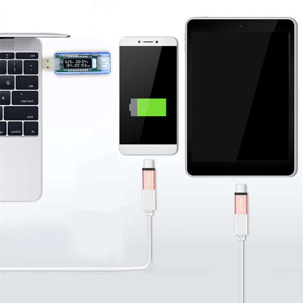 المحمولة USB تستر الجهد الحالي شاحن قدرة تستر شاشة ديجيتال اختبار البطارية الفولتميتر مقياس التيار الكهربائي التوصيل والتشغيل
