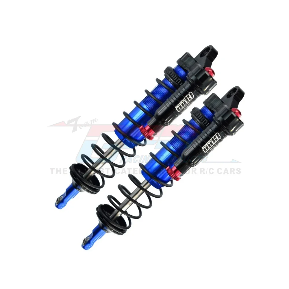 GPM Metal 128mm True Negative Pressure Front Shock Absorbers 9660 for Traxxas 1/8 Sledge 4WD Monster Truck 95076-4 Upgrade Parts