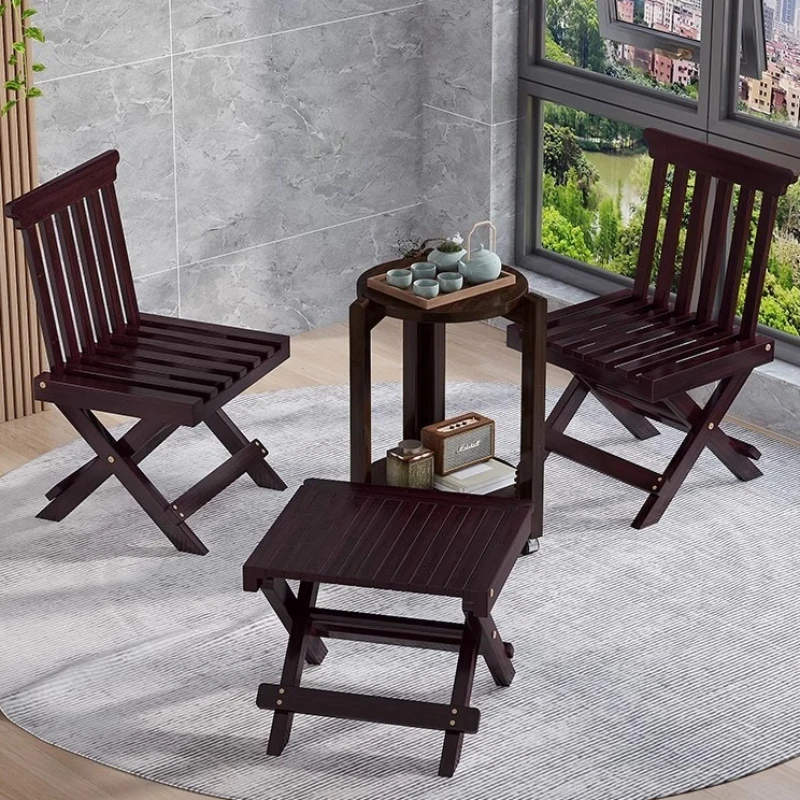 

Firm Foldable Backrest Chair, Outdoor Picnic Stall, Dining Chair, Home Lounge Chair, Fishing Camping Stool