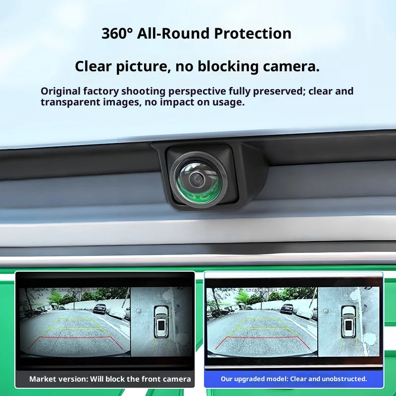 Universal Car Camera Cover for 360° Reverse Backup Camera Waterproof Rain Sunshade Lens Hood Protector Shell for Auto parts