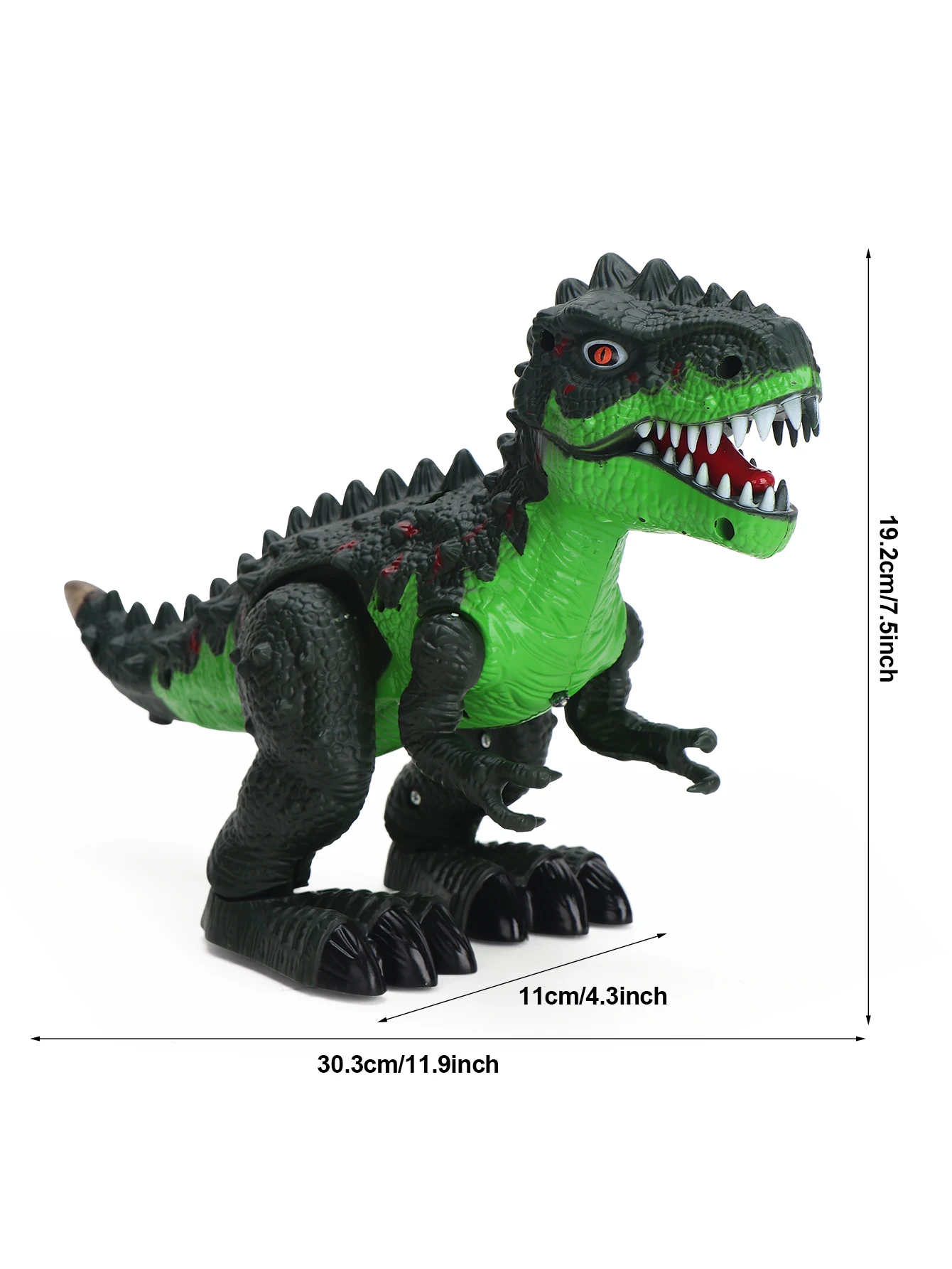 Electric Tyrannosaurus Rex Toy Suitable for children over 3 years old with light, sound effects Electric walking dinosaur