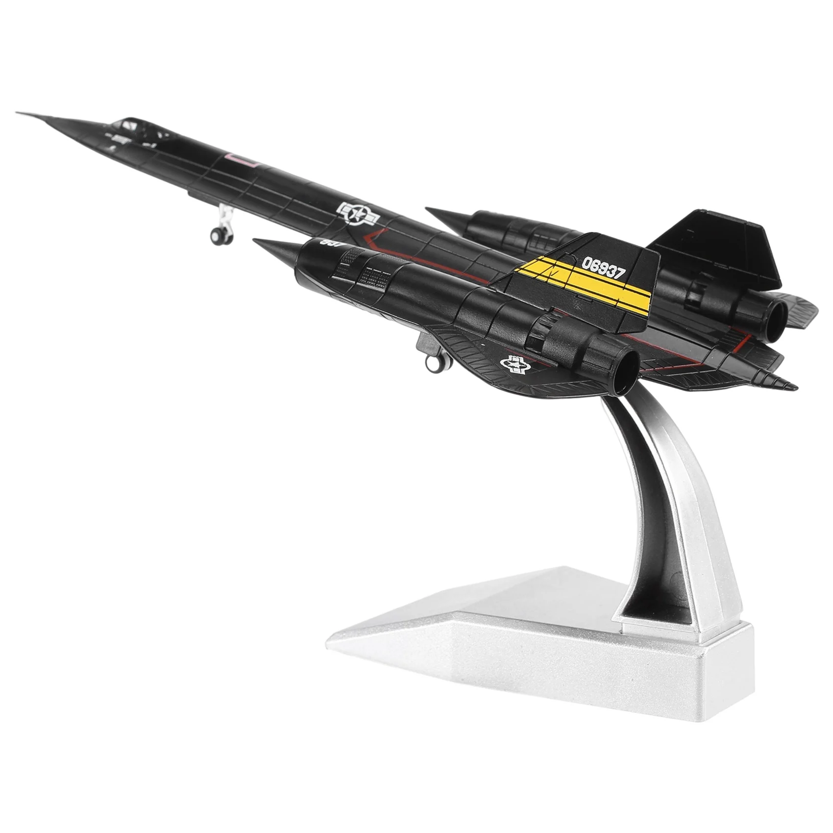 1/144 Diecast SR-71A Blackbird modello di aereo da ricognizione per bambini decorazioni per l'home Office per adulti