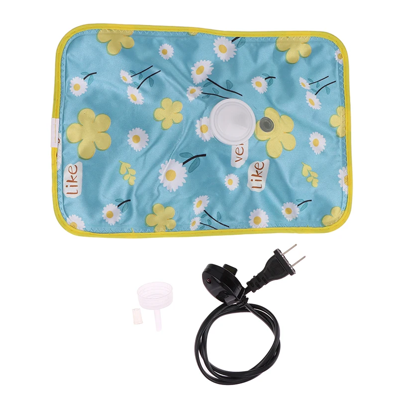 الاتحاد الأوروبي/الولايات المتحدة قابلة للشحن الكهربائية زجاجة الماء الساخن جهاز تدفئة محمول سخان حقيبة لهدايا الشتاء الشتاء زجاجة ماء ساخن لون عشوائي