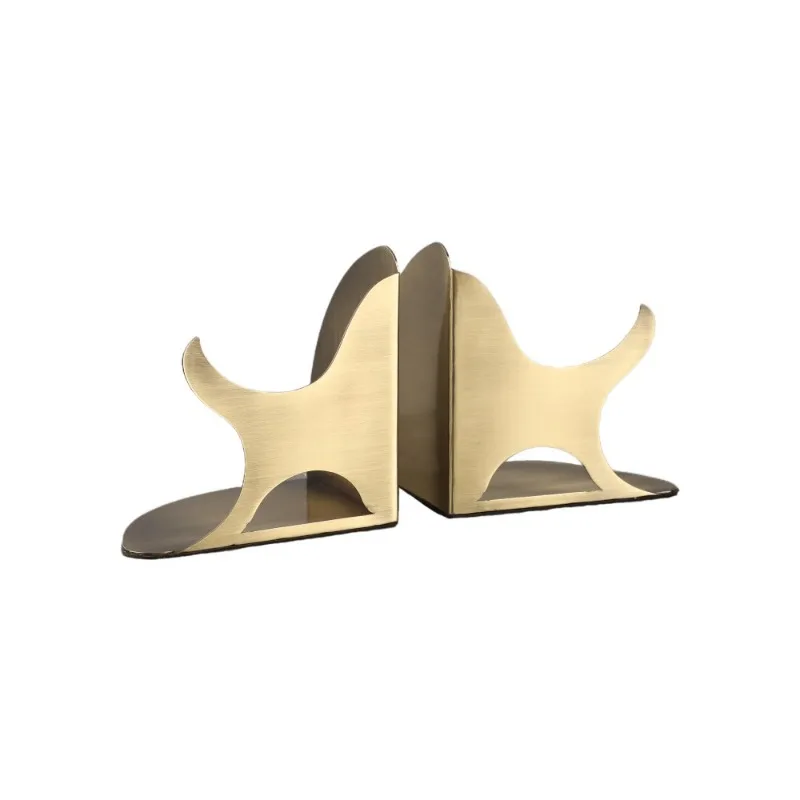 

Современные минималистичные геометрические металлические украшения для книжных полок для гостиных, кабинет и домашний декор