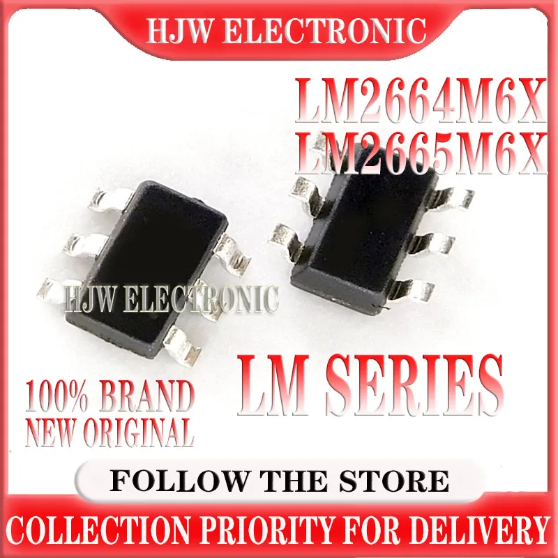 

10pcs LM2664M6X SOT23-6 LM2664 LM2665M6X LM2665M LM2665 SOT screen S03A LM2664M