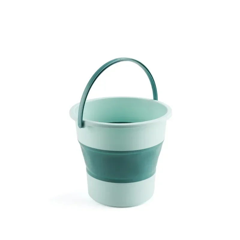 

5L Portable Foldable Bucket Basin Tourism Outdoor Cleaning Bucket Fishing Camping Car Washing Mop Space Saving Buckets