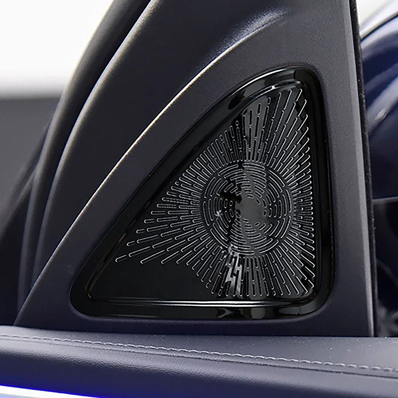 For Mercedes W214 2024 Audio Speaker Cover Door A-Pillar Loudspeaker Decorative Shell for Benz E Class E260 E300 Car Accessories