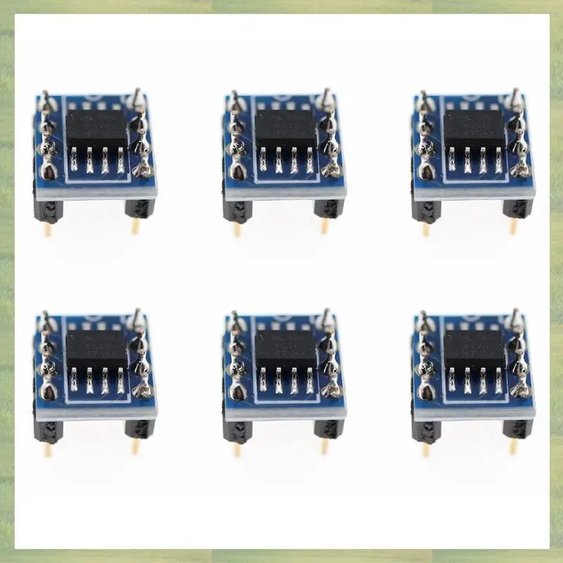 N15R-6Piece OPA627 X2 Trasforma in doppio amplificatore operazionale OPA627 Amp operazionale singolo a doppio modulo amplificatore operazionale da SMD a DIP