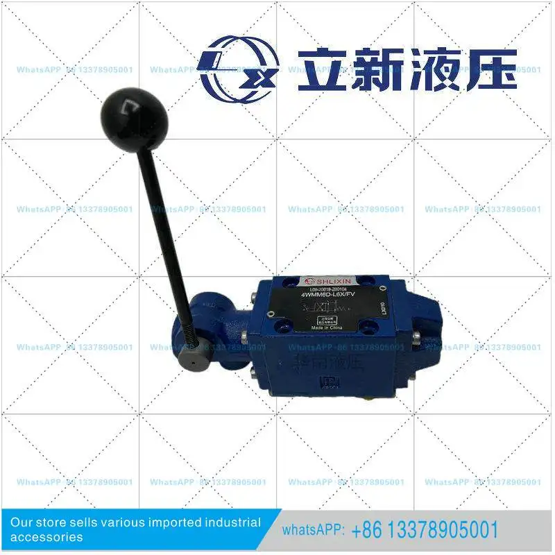 Shanghai Lixin 4WMM6E-L6X/F Manual Directional Valve 4WMM6D-L6X Hydraulic Valve 4WMM6G-L6X FV
