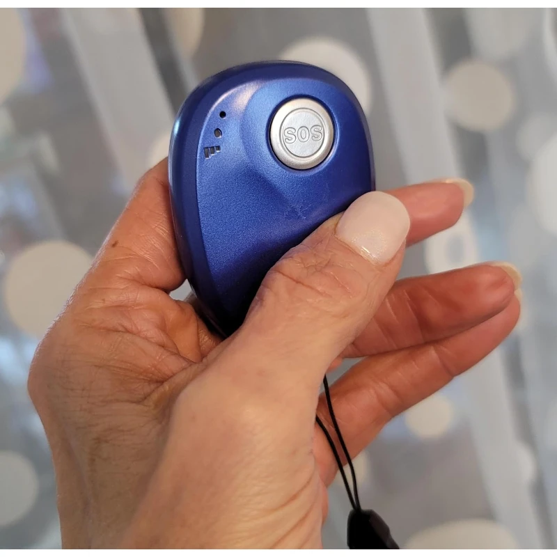 

SkyAngel~Wave | One Payment for Life | Mobile Cellular Alert | Fall Detection | Waterproof | Call and Speak to 911 | Life