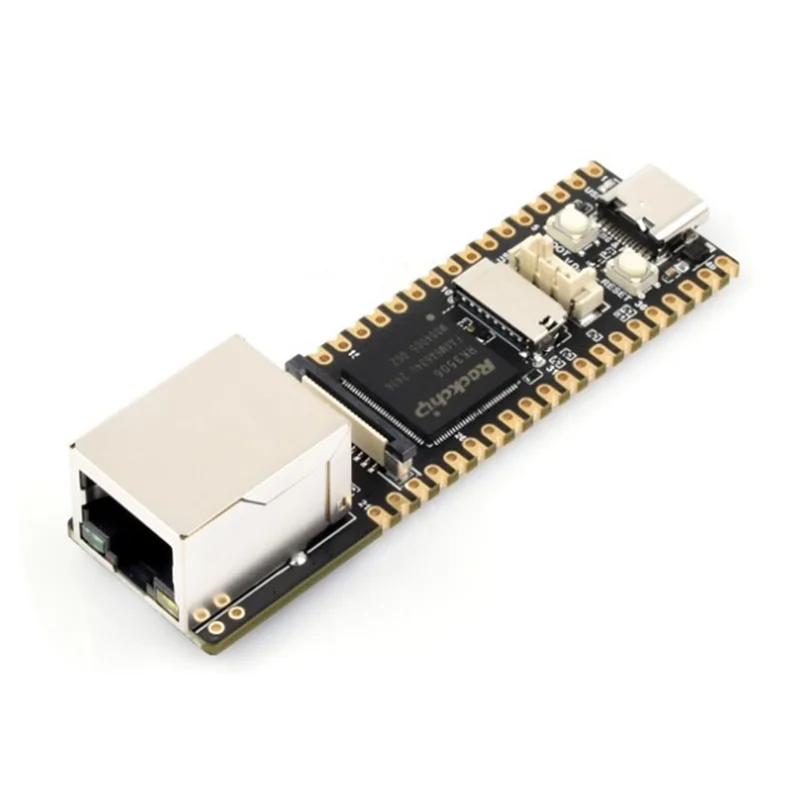 AEF7-Luckfox Lyra Plus RK3506G2 Placa de desarrollo Linux en miniatura Procesador Cortex-A7 de 3 núcleos RJ45 Ethernet