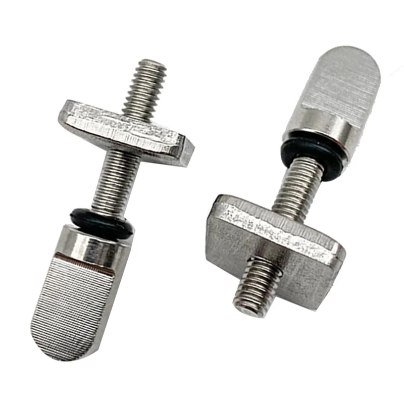 

2Pcs Surfboard Yacht Accessories Fin Screws 304 Stainless Steel Tail Helmsman Screw Tightening Boat Parts