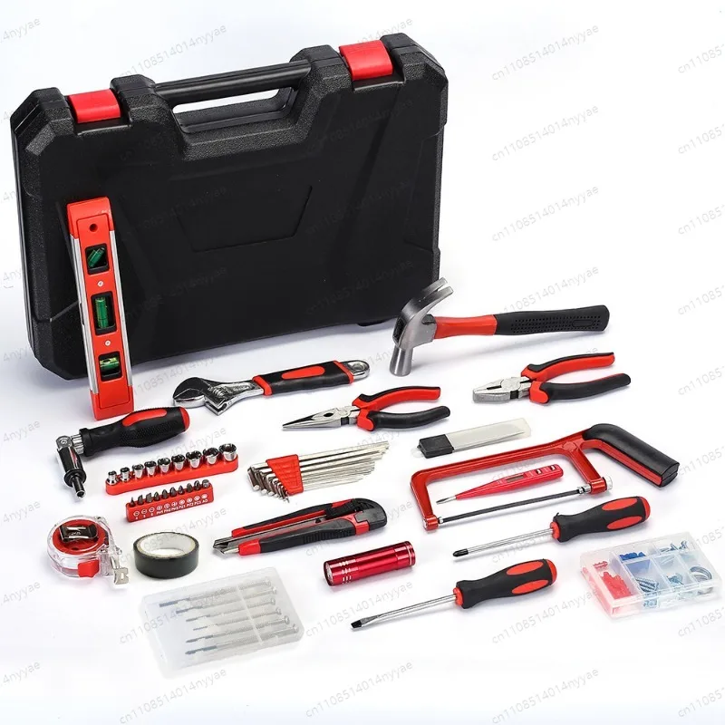 120-Piece Tool Kit Home Repair Tool Set with Storage Case for DIY Maintenance