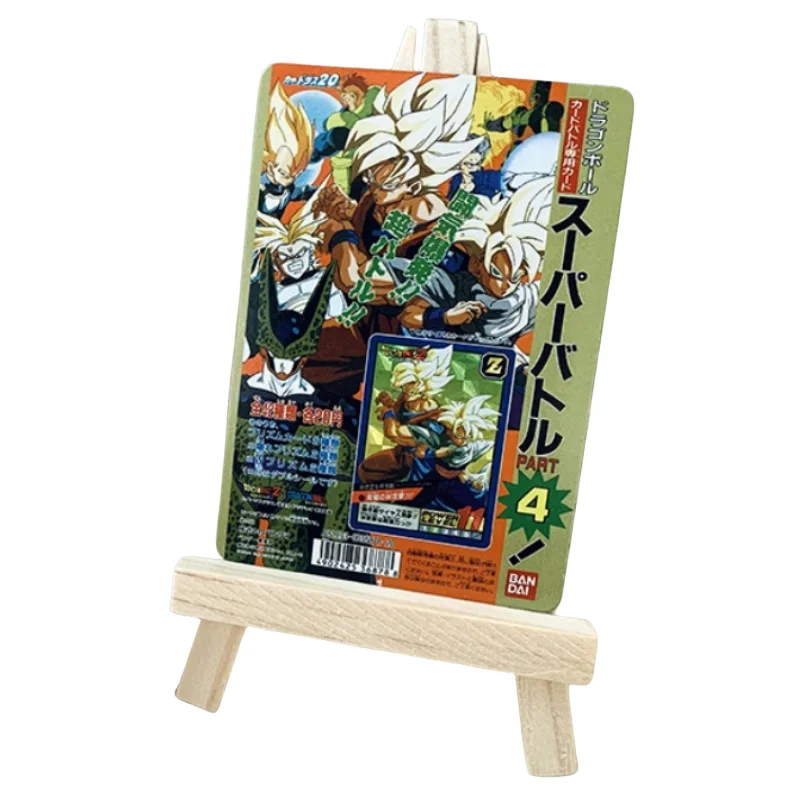 Jeu de cartes GON BALL ACG, jouets de bricolage, grille flash, cadeau Part1-6, fils Goku Gohan, Android18 Vegeta Torankusu Cell, 6 pièces/ensemble