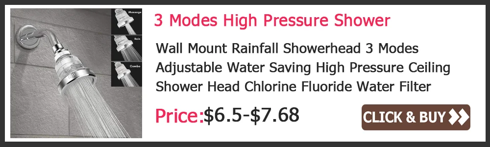 New Design Propeller Bathroom Shower Head High Pressure Water Saving With Adjustable Button Built-in Filter Handheld Shower Head
