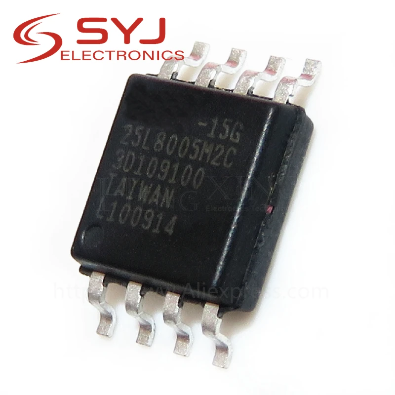 

10pcs/lot MX25L8005M2C-15G MX25L8005 25L8005M SOP-8 In Stock