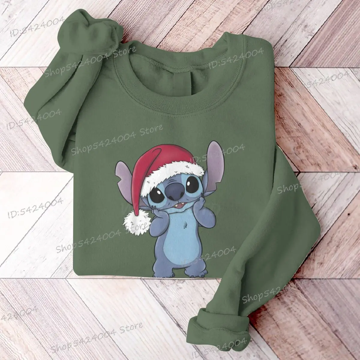 حار بيع عيد الميلاد غرزة البلوز المألوف غرزة الكرتون غرزة البلوز Crewneck السنة الجديدة للجنسين عيد الميلاد الرياضية #5