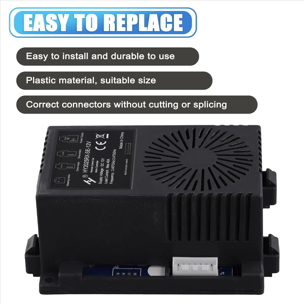 HY2025RX-SE-12V Children'S Electric Ride on Car Bluetooth Remote Control Box Unit Receiver Controller Motherboard
