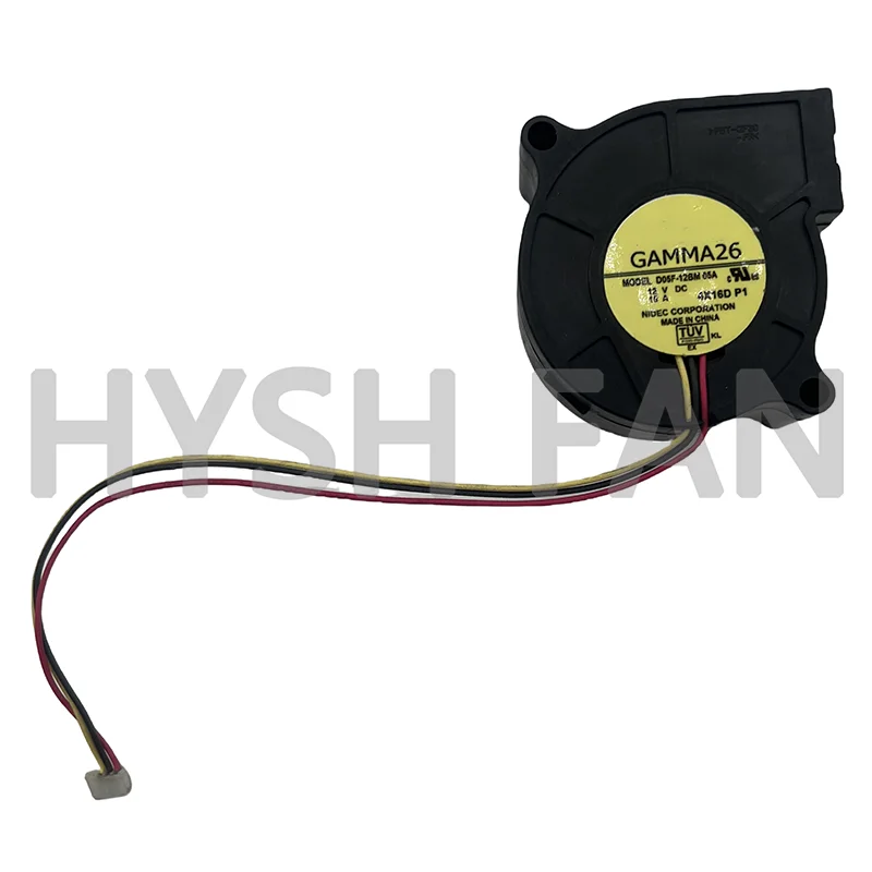 Nieuwe Gamma26 D05F-12BM 05a 5025 12V 0.15a Fan