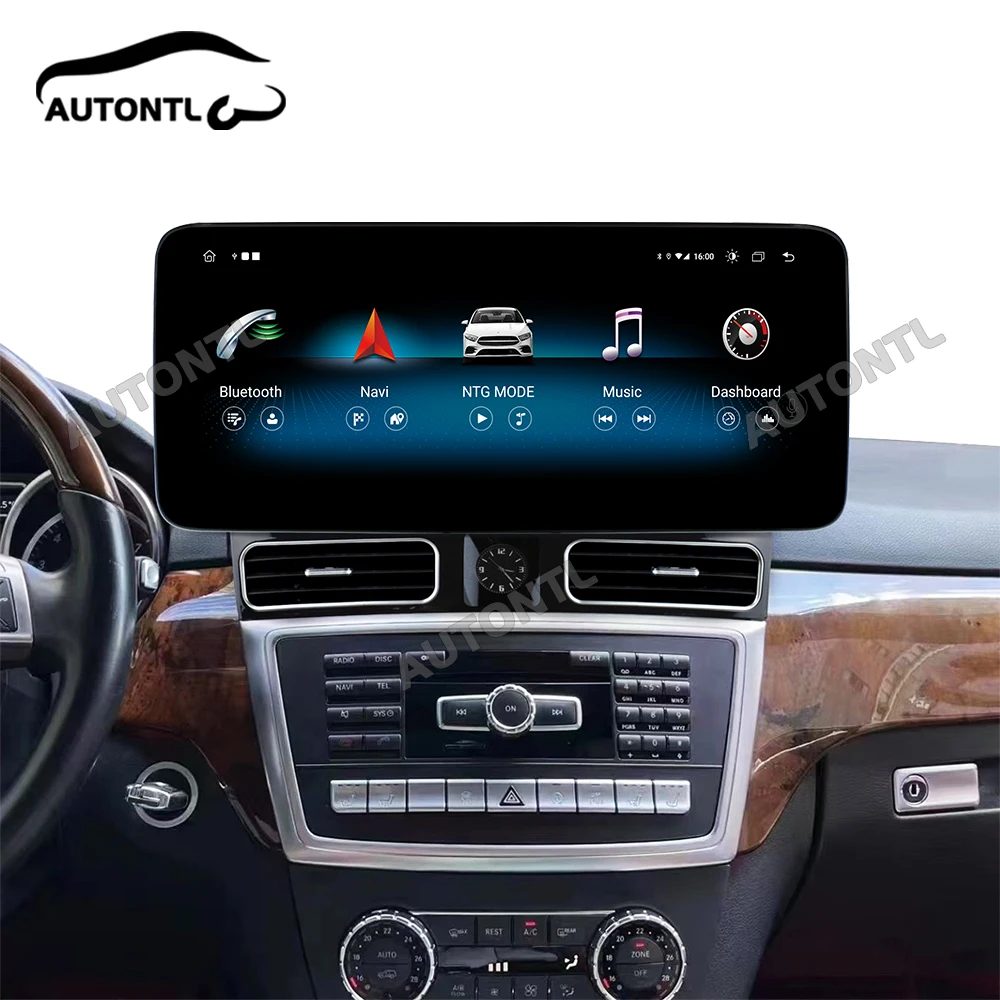 For Mercedes Benz GL ML Class 2013 2015 Multimedia Android Car Radio Carplay Navigation Automotive Headunit Monitor New Arrival