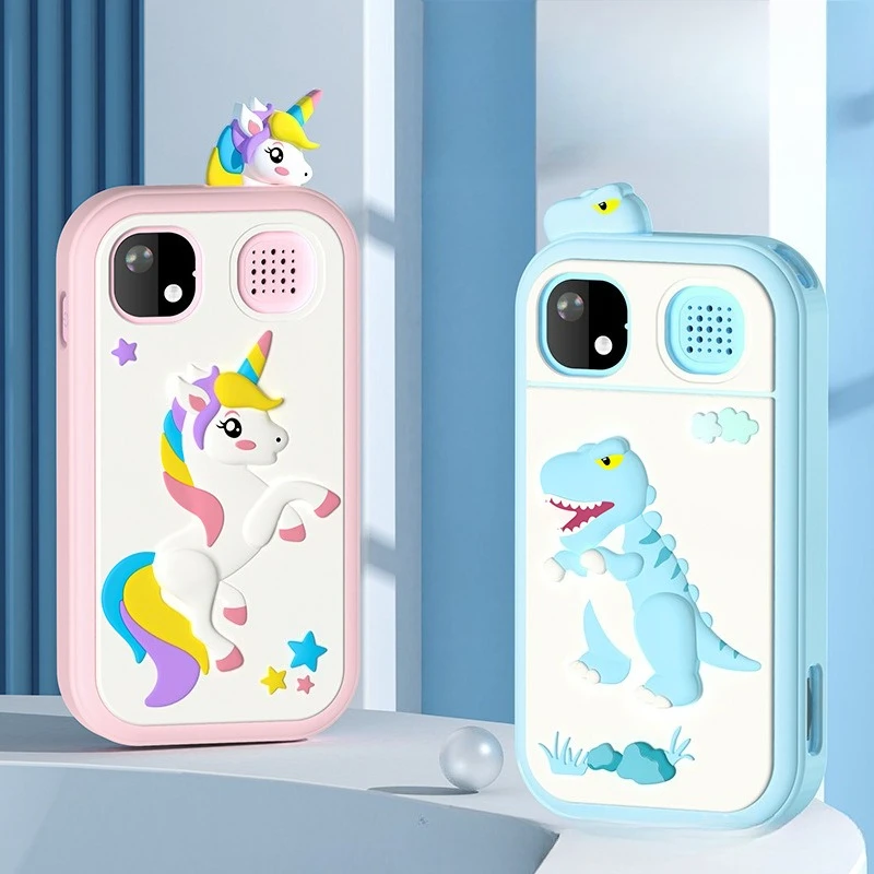 

New Children's Toy Mobile Phone Camera Unicorn Smart Early Education Multifunctional Toy High-definition Photo Recording