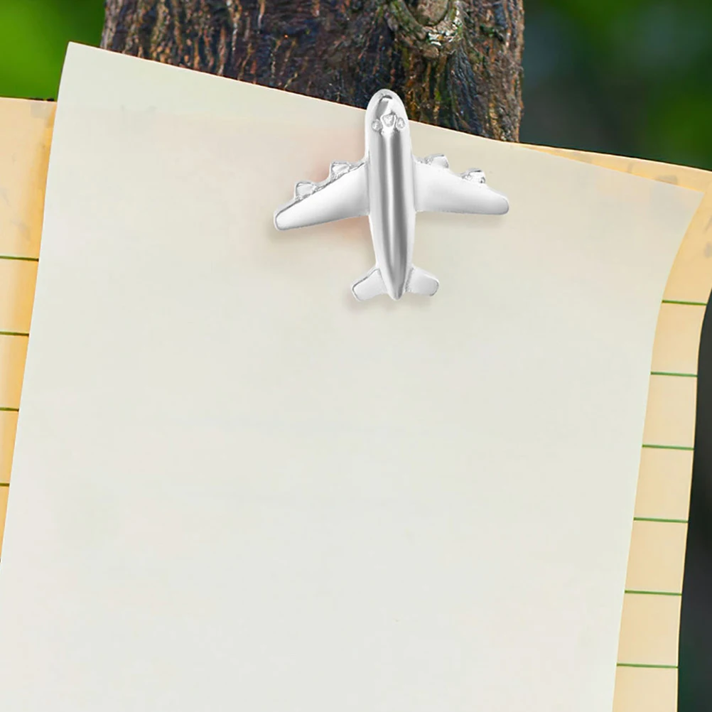 12 pezzi puntine per aeroplani puntine da disegno in metallo puntine per aerei decorative per bacheca mappa foto parete casa ufficio bacheca in sughero