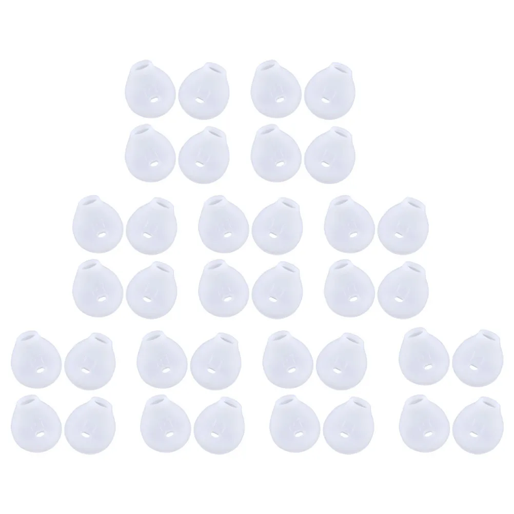 

25Pairs Earphone Protective Caps Silicone Covers Durable Comfortable Soft Replacement Earbuds Alternative Sleeves Noise