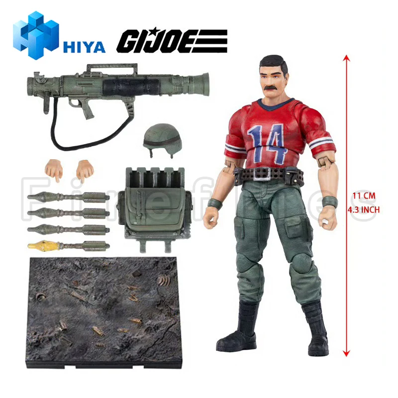 [Pre-Order]1/18 HIYA Action Figure Exquisite Mini Series G.I.Joe Bazooka Anime Collection Model Toy