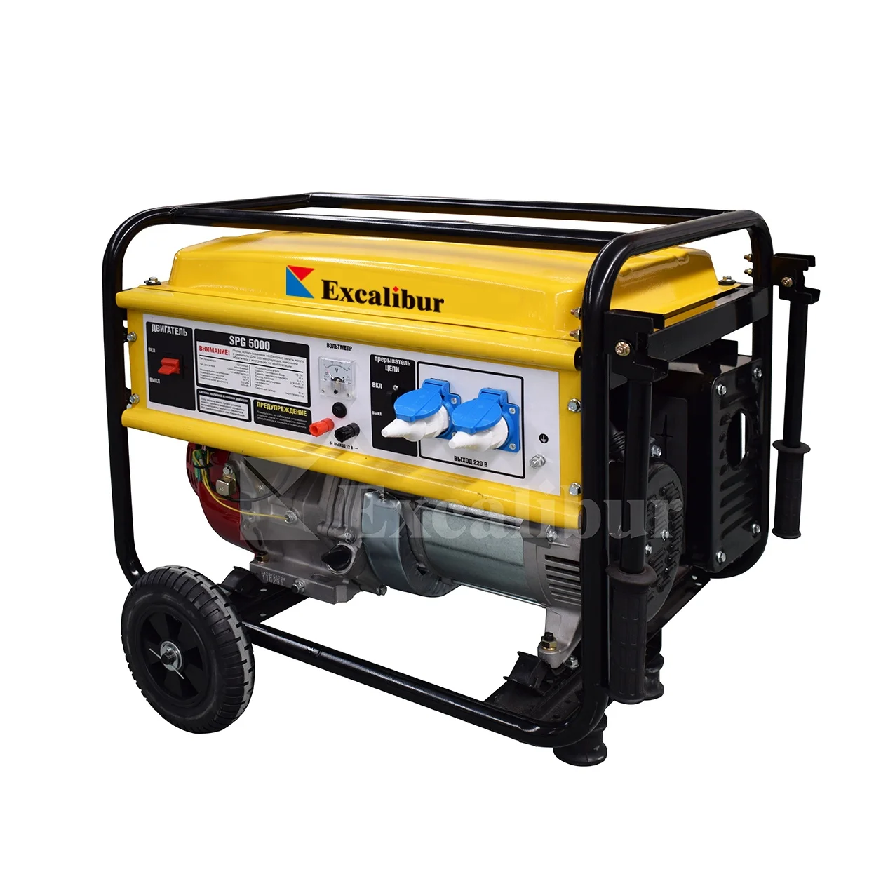 Excaliubr high quality 2- 6KW voltage customized Gasoline Generator for emergency use