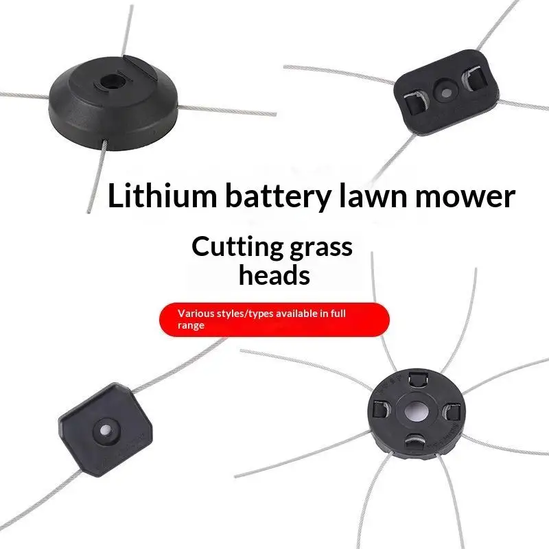 Universal Rustproof Steel Wire Grass Cutting Accessory Wear Resistant Lawn Mower Replacement for Outdoor Garden Trimming