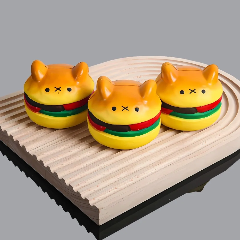 Slow Rising Food Series Squeeze Toy Simulation Animal Bread PU Stress Relief Toys Abreact Soft Toast Relief Relax Toys