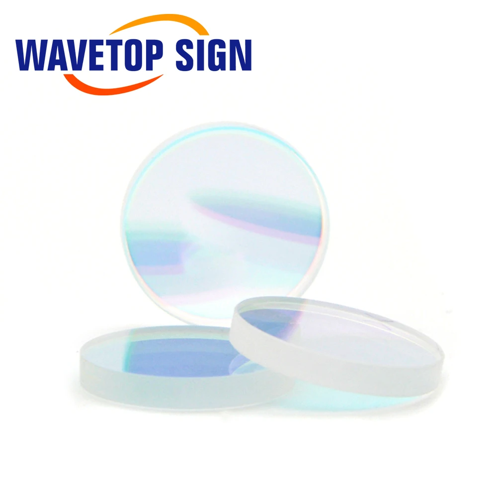 WaveTopSign 1064nm 20x1.5mm Laser Beam Combiner Lens Reflecting 45 Degrees Through Green Laser at 532nm