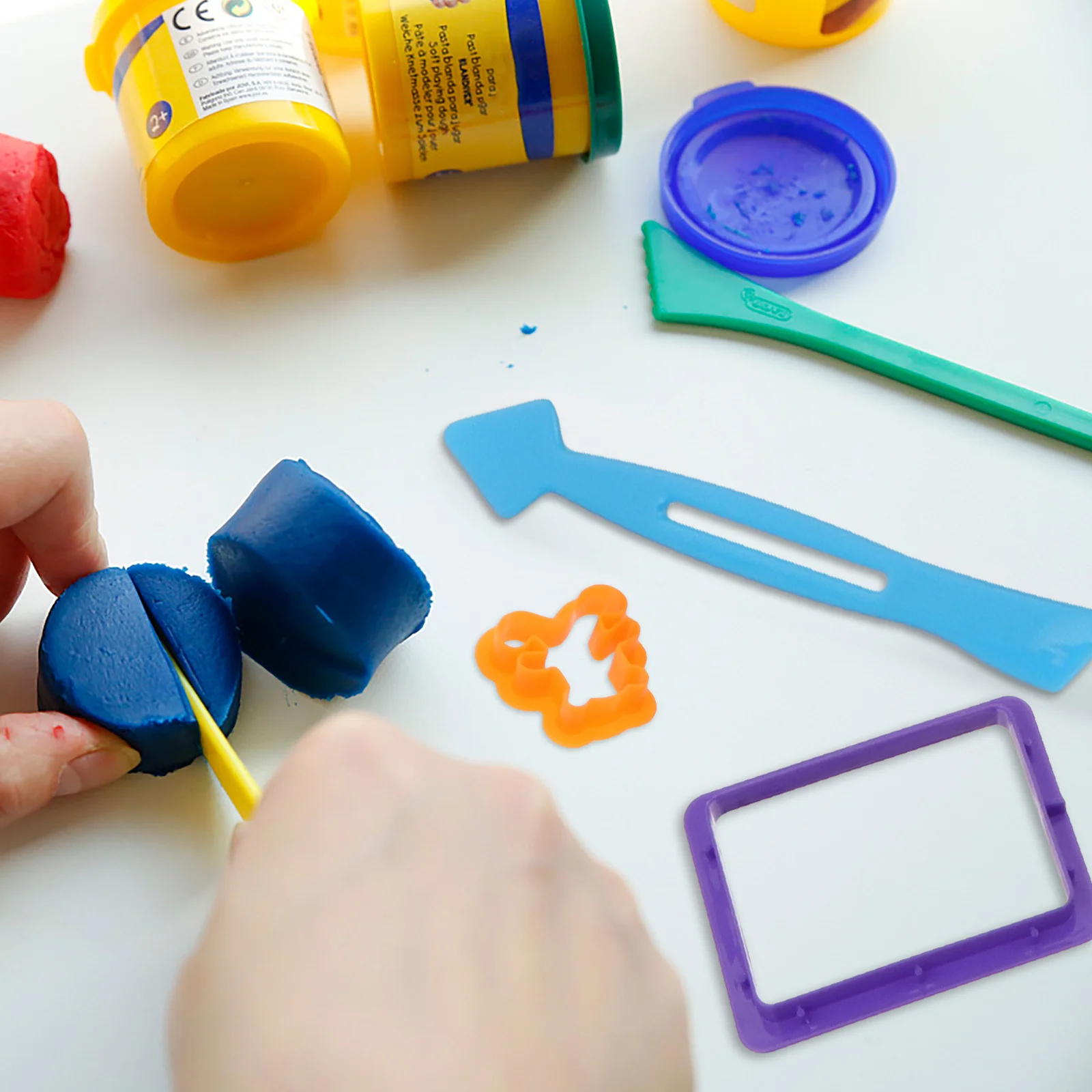 Juego de plastilina DIY de fideos de colores, moldes creativos de modelado de arcilla para niños, alivio del estrés, educativo, divertido, Manual, 32 Uds.