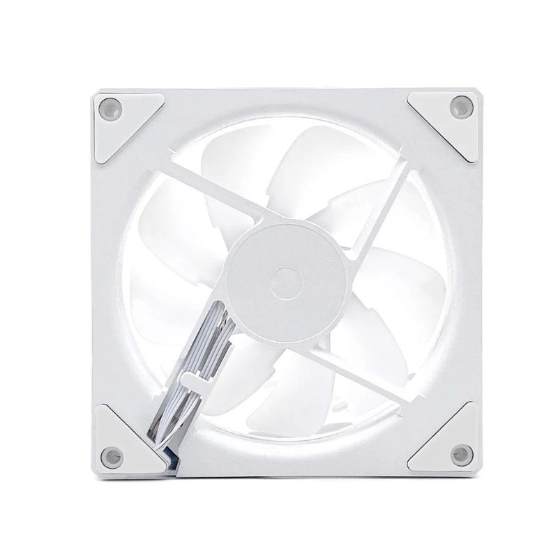 E74D 140mm ARGB Reverse AirFlows 5V 3Pin Addressable for Computer Cases, PWM Speed Control, Efficient Cooling Solution