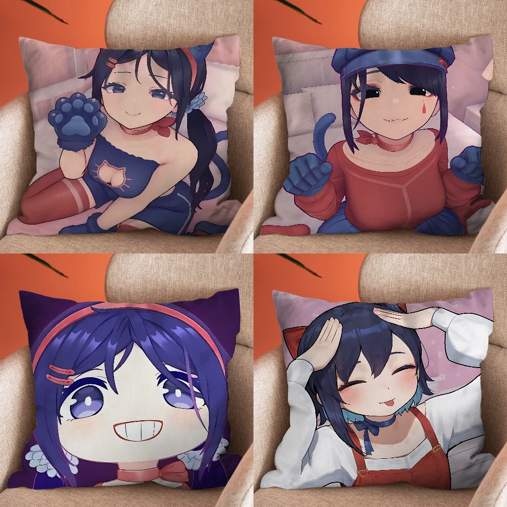 

Cute MiSide Mita Game Pillow Case Soft Cushion Cases for Farmhouse Sofa Decor Home Decorations and Protector Pillow Case