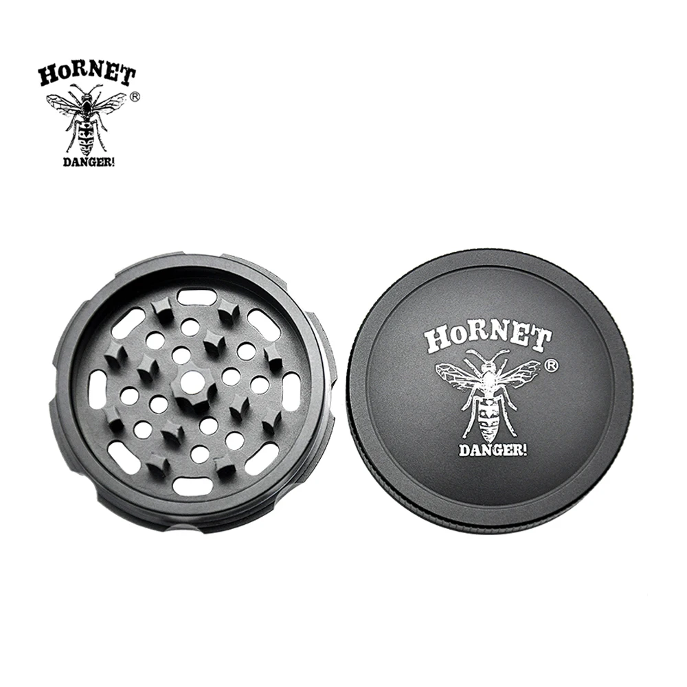 HONEYPUFF Aircraft Aluminum Herb Grinders with Diamond Teeth 63 MM 4 Layers Grinder Crusher Spice Grinders Accesorios Para Fumar